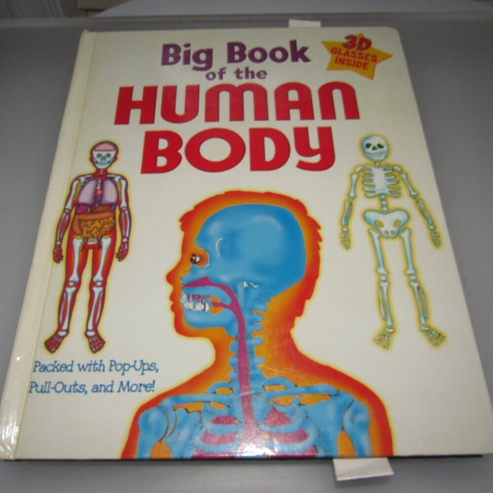 Big Book of the Human Body Hardcover Children’s Pop-Up Educational Book